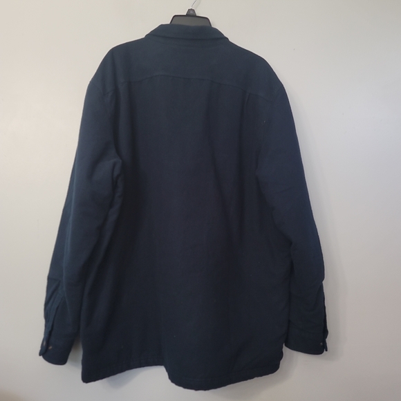 LL Bean Men's Flannel-Lined Hurricane Shirt - Picture 6 of 8